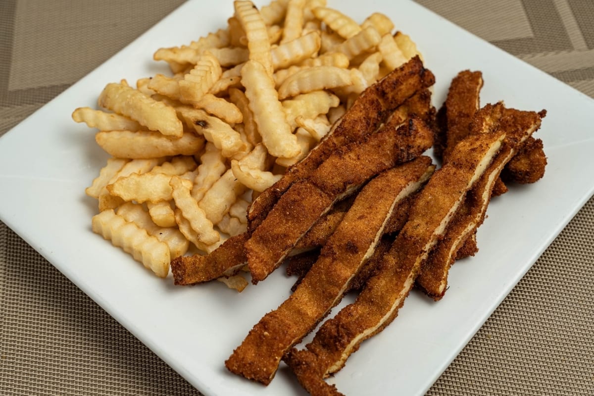 Pollito con Papas