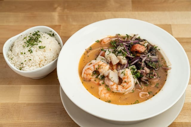 Ceviche de Concha C/Camaron.