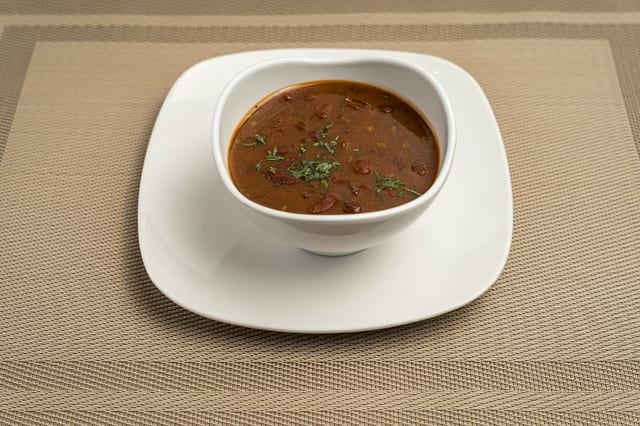 Frijoles.