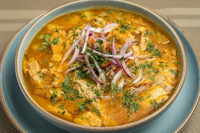 Encebollado de Albacora.